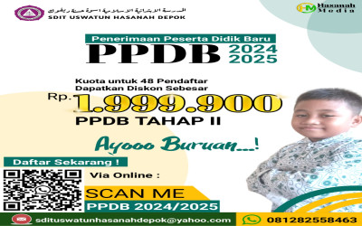 PPDB SDIT Uswatun Hasanah